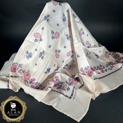 Pañuelo Seda Mod. Mar S21 Beige