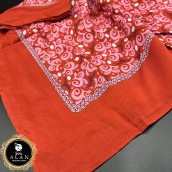 Pañuelo Mod. Ciprés Rojo